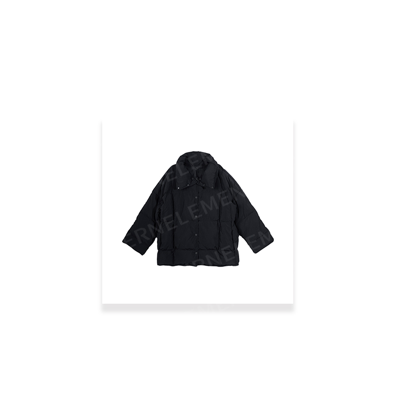 YANG【鹅绒】国标90可拆卸领口经典时尚面包羽绒服SCYR024